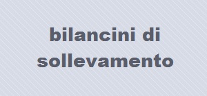 bilancino monotrave regolabile